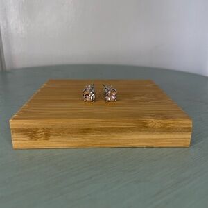 Park Lane Silver and Pink Earrings